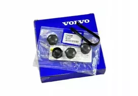 Originalus "Volvo" ratų varžtų komplektas Plastikiniai dangteliai "Tech Gray Matte