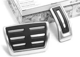 VAG Pedalų Dangteliai Automatinėms Pavarų Dėžėms Audi A4 A5 Q5 8W1064205 Originalus