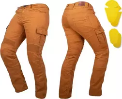 Motociklininko džinsai W-TEC Wallbridge Caramel