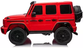 Elektromobilis Mercedes Benz G63 AMG XXL STRONG, Raudona