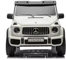 Elektromobilis Mercedes Benz G63 AMG XXL STRONG, Baltas