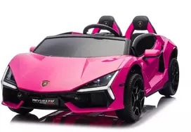 Triton Elektromobilis Lamborghini Revuelto XL STRONG, Rožinė