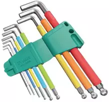 Šešiakampių raktų rinkinys ProsKit HW-230BL; 1,5-10 mm; 9 vnt.
