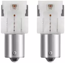 Osram LED Pære Rød P21W - 2 stk.