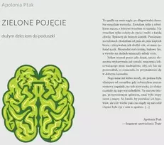 Beliani Žalia koncepcija. Dideli vaikai prie pagalvės