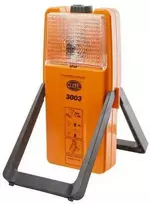 Hella 2XW 007 146 001 halogeninis įspėjamasis žibintas 3003 6V geltonos spalvos su laikikliu