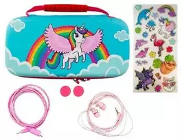 „Imp Tech Over the Rainbow Unicorn“ dėklas, 7 viename, „Switch Lite“ konsolei
