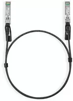 Carruzzo TP-Link TL-SM5220-1M „InfiniBand“ arba pluoštinis optinis kabelis SFP+ DAC Juoda