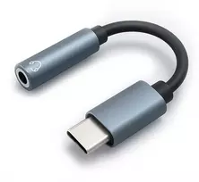 Qoltec USB-C adapteris su 3.5 mm jungtimi 10 cm aliuminis