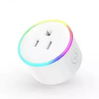 Išmanusis Kištukas - TUYA Wi-Fi Nuotolinis Valdymas, Energijos Stebėjimas, RGB LED