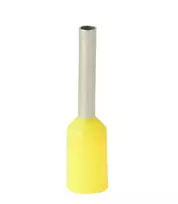 Elektro Plast 74.05 Izoliuota kabelio antgalis HI 2,5/10-zo geltona (100 vnt.) Al/Cu