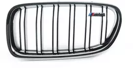 BMW M5 F10 Sedanas Priekinis Radiatorius Inksto M Grotelės Kairė 51138057223 ORIGINALI