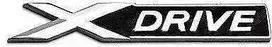 NAUJA OEM BMW F11 F11N Bagažinės Dangčio X Drive Emblema Ženklelis Logotipas 51147318577