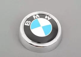 NAUJA OEM BMW F25 SUV Bagažinės Dangtis BMW Emblema Ženklelis Chromas 51147364375