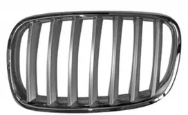 BMW X5 E70 Priekinis Radiatoriaus Inksto Titano Grotelės Kairė Originali 51137185223