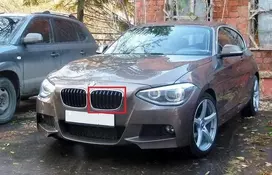 Originalus BMW 1 serijos F20 F21 2010-2015 priekinis radiatoriaus inksto sportinis groteles N/S