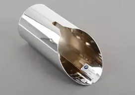 Originalus BMW F30 F30N F31 F31N F32 F32N chromuotas išmetimo vamzdžio apdailos OEM 18307605041