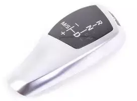 BMW NAUJA OEM Sport Automatinė Pavarų Perjungimo Svirtis sidabrinė Interjero Apdaila 61319259007