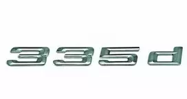 NAUJA OEM Originali BMW F30 F30N Bagažinės Dangčio 335d Emblema Ženklas Logotipas 51147289896