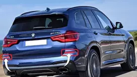 BMW Naujas Originalus X3 SERIJA G01 M SPORT Galinis Bamperio Atšvaitas Kairėje Pusėje 7857003