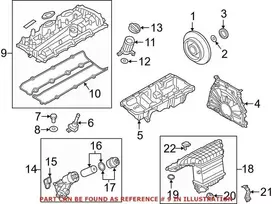 Originali OEM variklio vožtuvų dangtelis BMW 11128064479