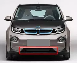 Naujas originalus BMW I3 serijos I01 priekinis bamperio apatinis oro įsiurbimo groteles 7306434 OEM