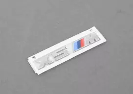 Originalus BMW X5M F85 radiatoriaus inksto grotelių M emblema kairėje OEM 51138063149
