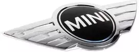 BMW Originalus F55 bagažinės dangčio chromuotas MINI emblemos ženklelis OEM 51147026186