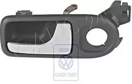 VAG Originalus VW SEAT Lupo 3L TDI Arosa Off-Juodas Inn Act. O/S Chromed 6X0837114D48Z