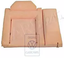 VAG Originalus Volkswagen pagalvėlė nugarai dešinėje NOS VW Corrado 535885776F