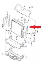 Originalus JAGUAR F-Type XKR 5.0 V8 Supercharged Radiator T2R18423