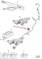 JAGUAR XF X260 Nuimamas Priekabos Laidų Rinkinys T2H51384 NAUJAS ORIGINALUS