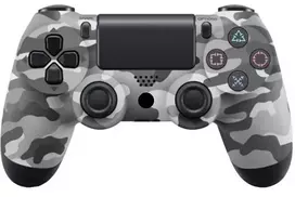 Žaidimų pultelis Games World PS4 Doubleshock 4 V2 bevielis žaidimų pultelis / valdiklis, kamufliažinis pilkas, skirtas PS4 / PS5 / Android / iOS