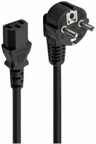 Maitinimo kabelis Ewent EW-190100-030-N-P Juoda Spalvotas 3 m