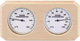 Sauna THERMOMETER WITH HYGROMETER