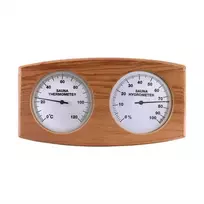 Sauna THERMOMETER WITH HYGROMETER