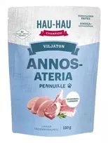 PRIMA Mitrā barība suņiem Hau-Hau. jēra gaļa/tītara gaļa. 0.150 kg