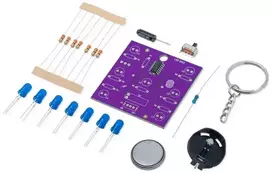 Soldered LED kauliukai - edukacinis litavimo rinkinys - Attiny404 - lituotas 333140