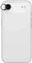AmazingThing objektyvo stiklas, skirtas iPhone 17 Air su juodos spalvos Aluminum rėmeliu