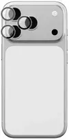 AmazingThing Sapphire Camera Glass skirtas Apple iPhone 17 Pro / Pro Max – su juodos spalvos Frame