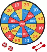 Rappa Dartboard Velcro 36 cm 2 balls + 2 darts