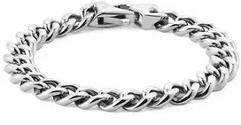 Daniel Wellington Men´s steel bracelet Ellipse Cuban Chain DW0040166