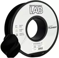 3D Plastikas – Filamentas PLA+ juodas | 1.75 mm, 1kg | Professional LAB