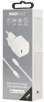 Musthavz Nano Charger 20W + USB-C/Lightning cable