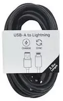 Musthavz to Go USB-A to Lightning Cable 2.0 meter,