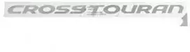 Vag Dekoratyvinė Plėvelė Sidabrinė Išorinė Spalva Kairė Volkswagen Touran 1T 2007 2015 Originalus 1T0853423A1W4