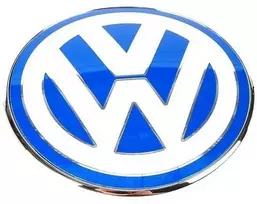 VAG Volkswagen Beetle Priekinis Emblema Mėlyna Ir Balta 1C085361739A