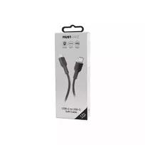 USB-C to USB-C Soft Cable 1.2 m 100W by Musthavz Juodas
