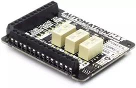 Pimoroni Automatinis Hat 3x relė + LED, Raspberry Pi išplėtimas
