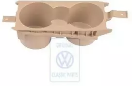 Vag Golf Mk5 2004 2007 Gėlavandens Taurės Laikiklis rusvai gelsvas Originalus 1K08625317G8